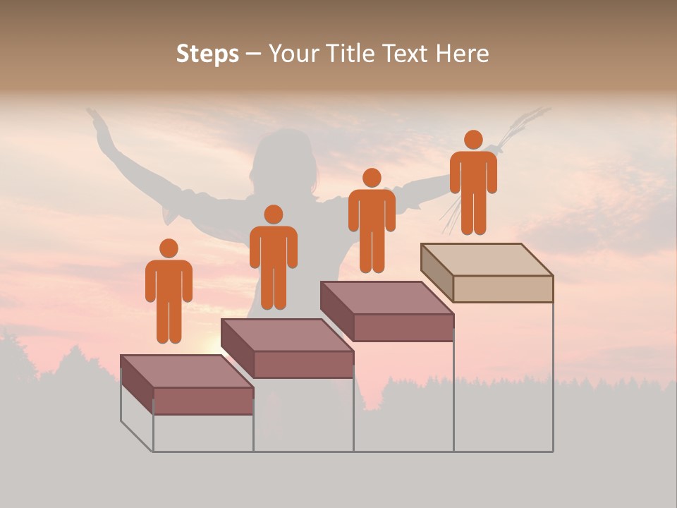 Night Herb Female PowerPoint Template