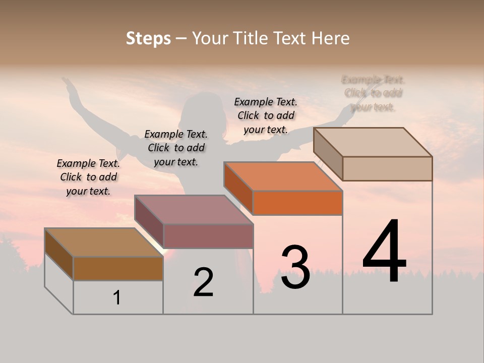 Night Herb Female PowerPoint Template