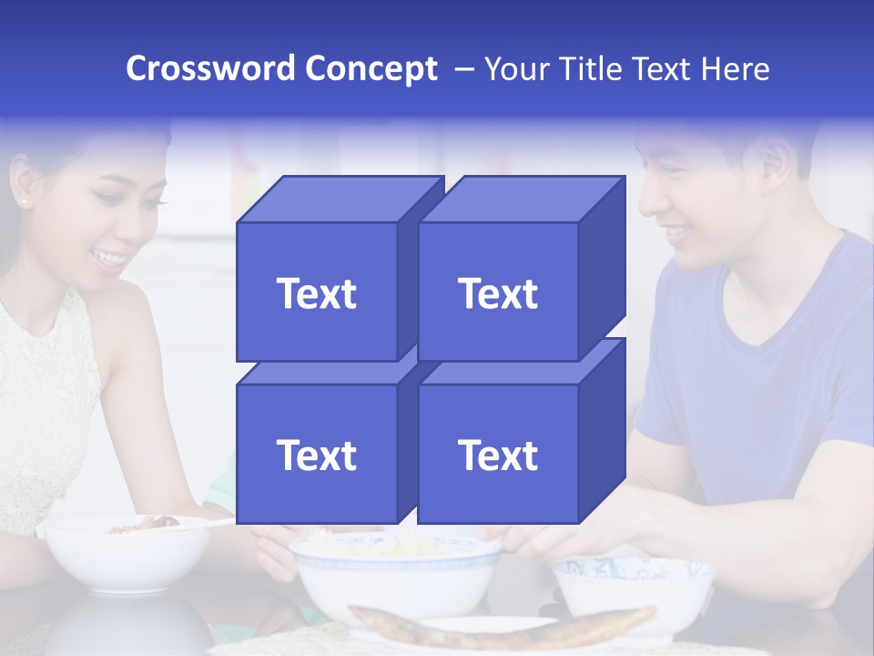 Boy Mum Head And Shoulders PowerPoint Template