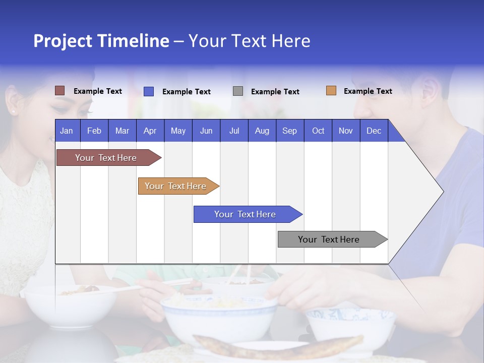Boy Mum Head And Shoulders PowerPoint Template