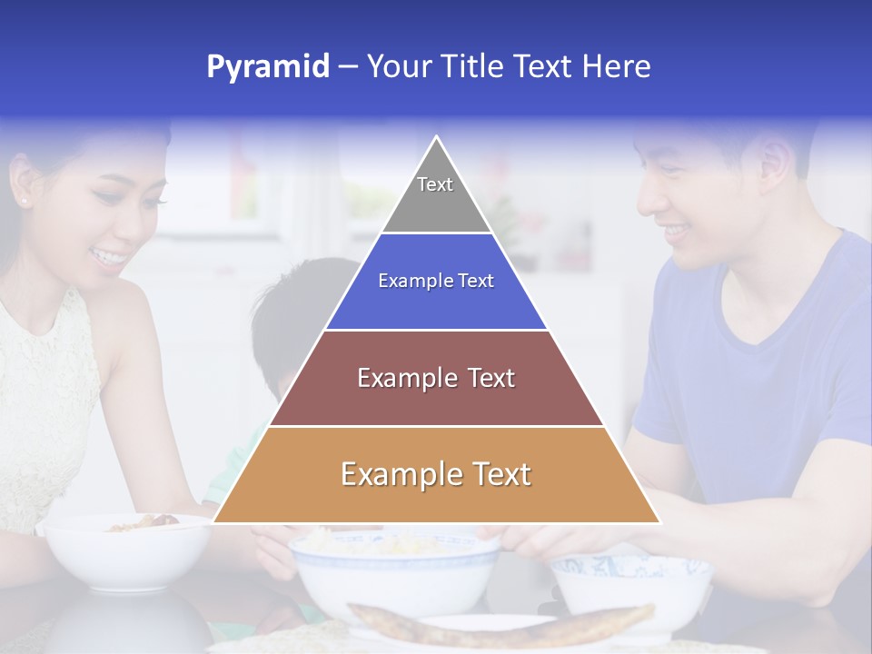 Boy Mum Head And Shoulders PowerPoint Template