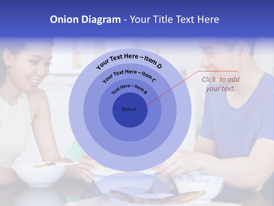 Boy Mum Head And Shoulders PowerPoint Template