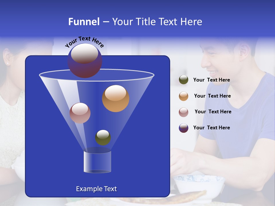 Boy Mum Head And Shoulders PowerPoint Template