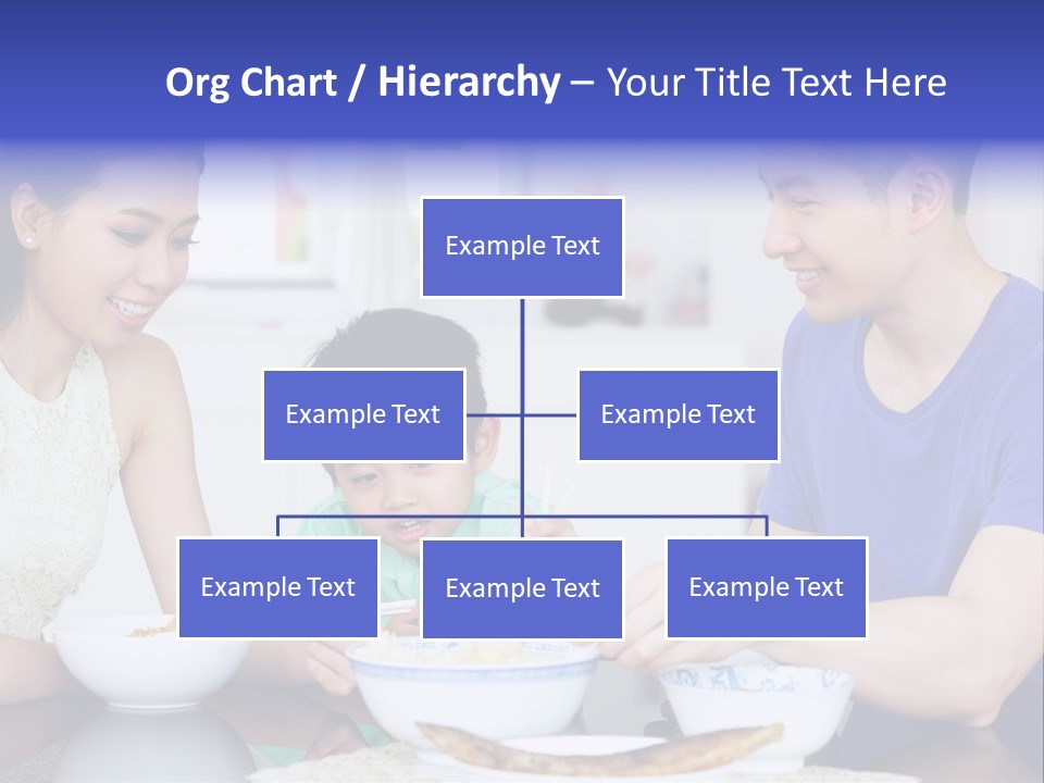 Boy Mum Head And Shoulders PowerPoint Template