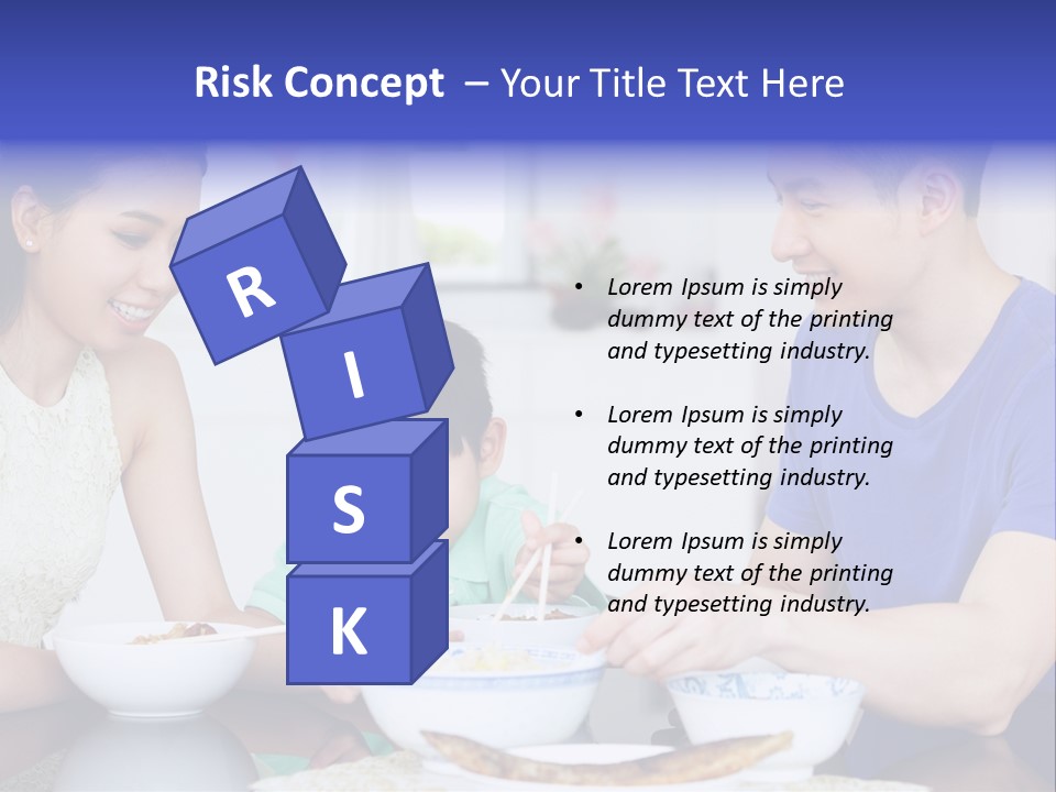 Boy Mum Head And Shoulders PowerPoint Template