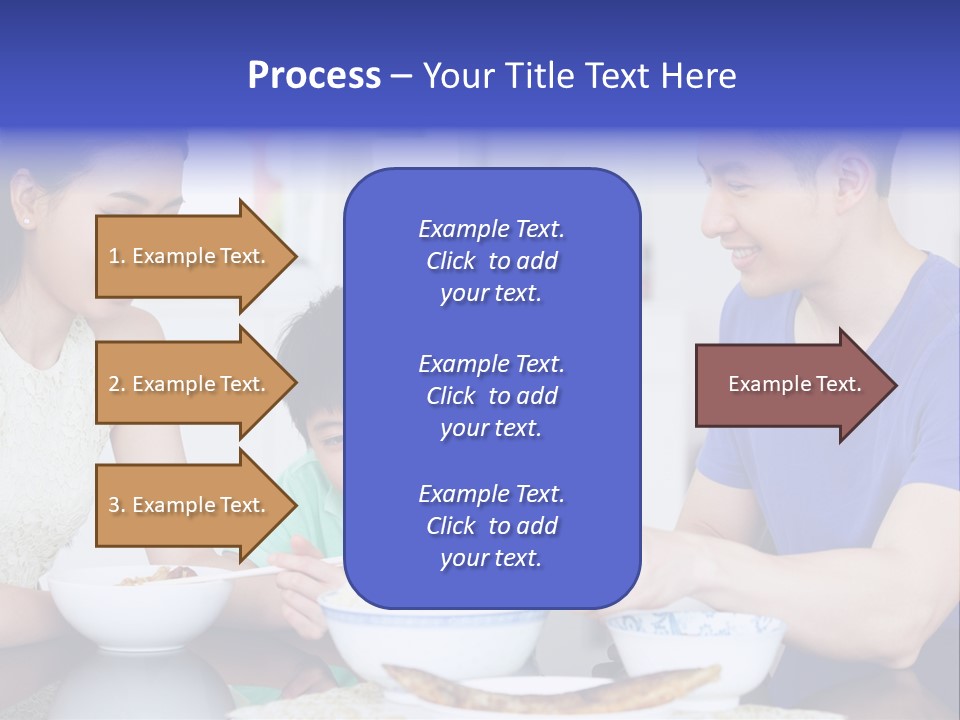 Boy Mum Head And Shoulders PowerPoint Template