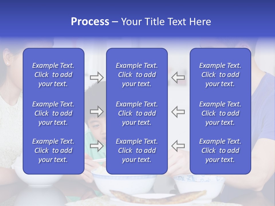 Boy Mum Head And Shoulders PowerPoint Template