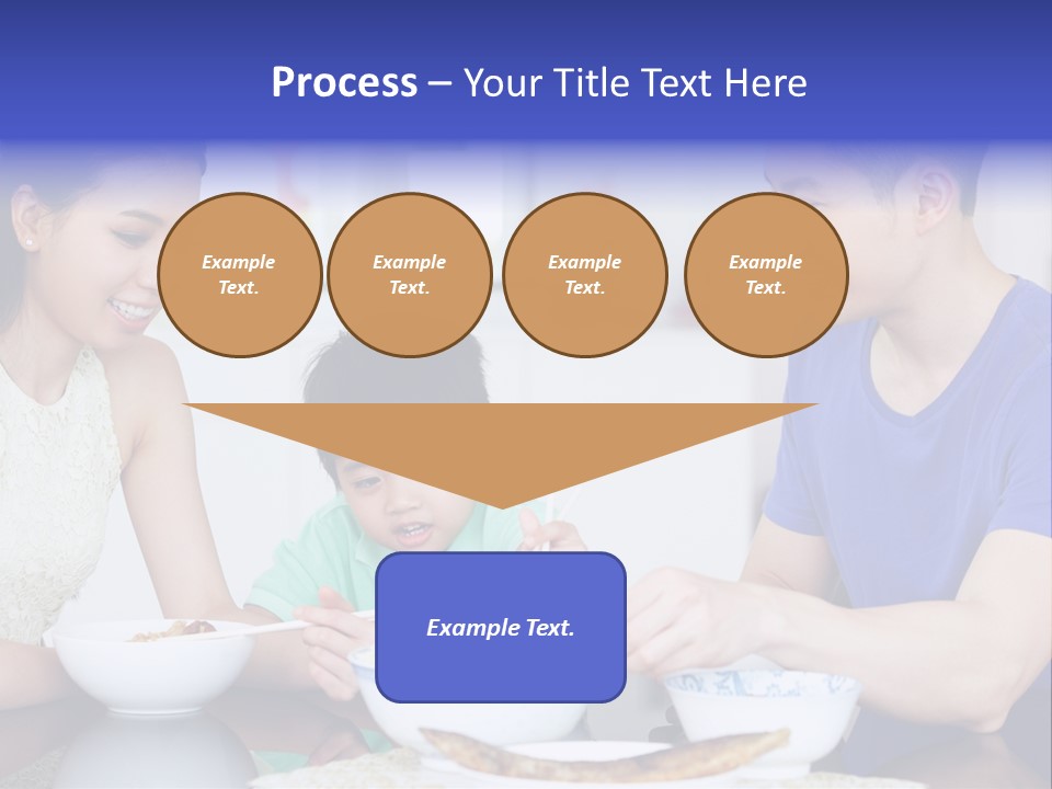 Boy Mum Head And Shoulders PowerPoint Template