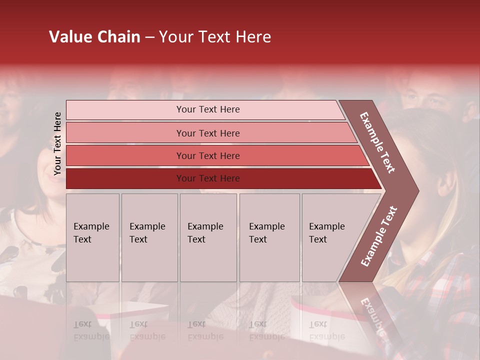 Teenage Happy Watching PowerPoint Template