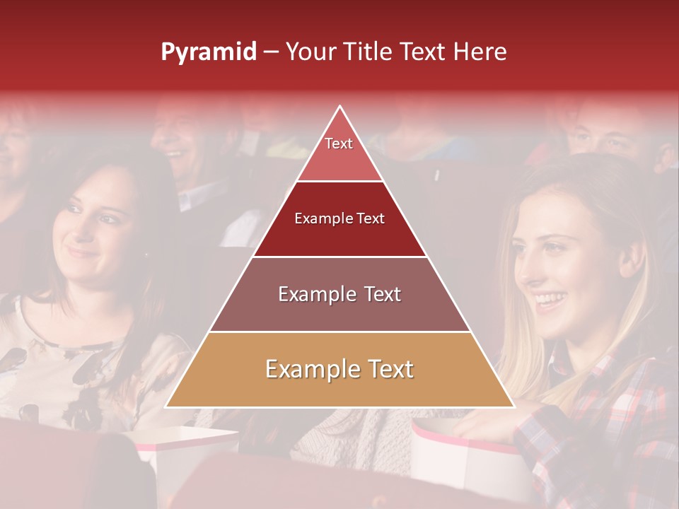 Teenage Happy Watching PowerPoint Template