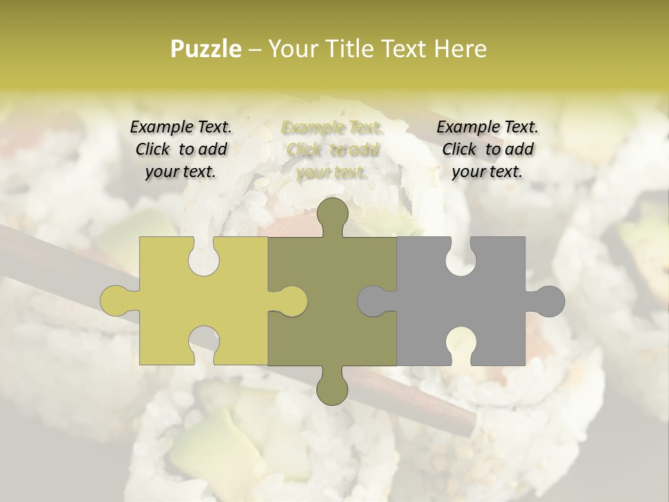 Japanese Asia Meal PowerPoint Template