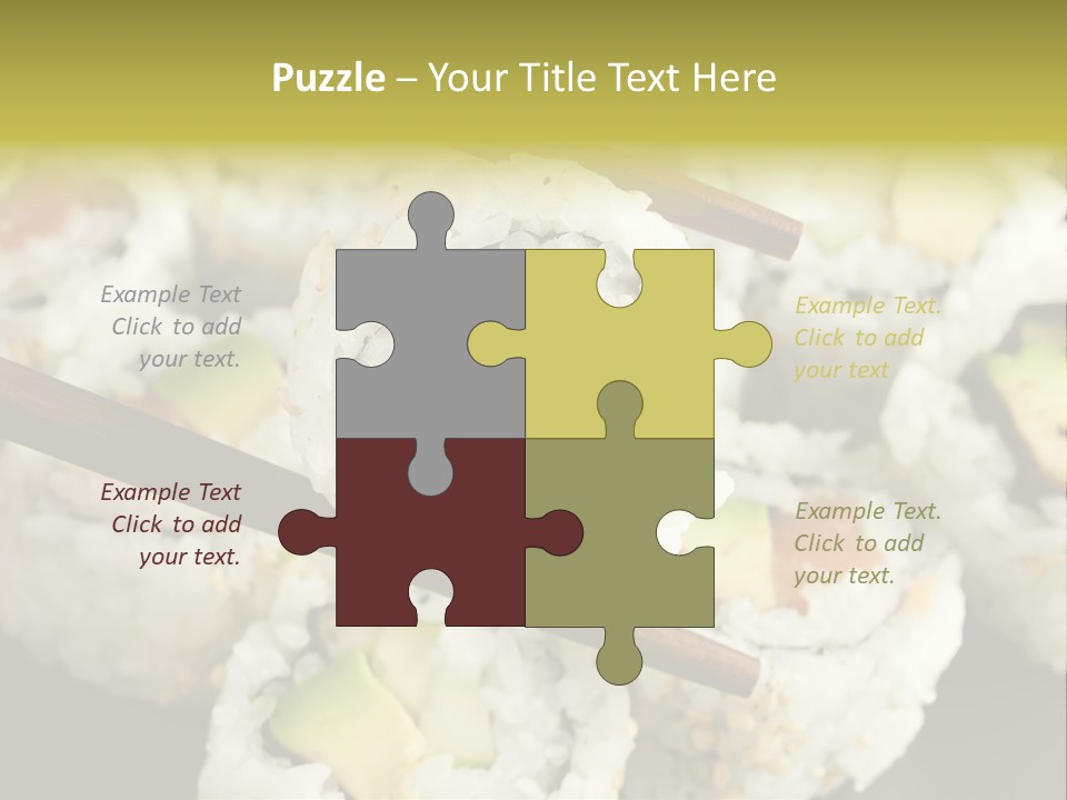 Japanese Asia Meal PowerPoint Template