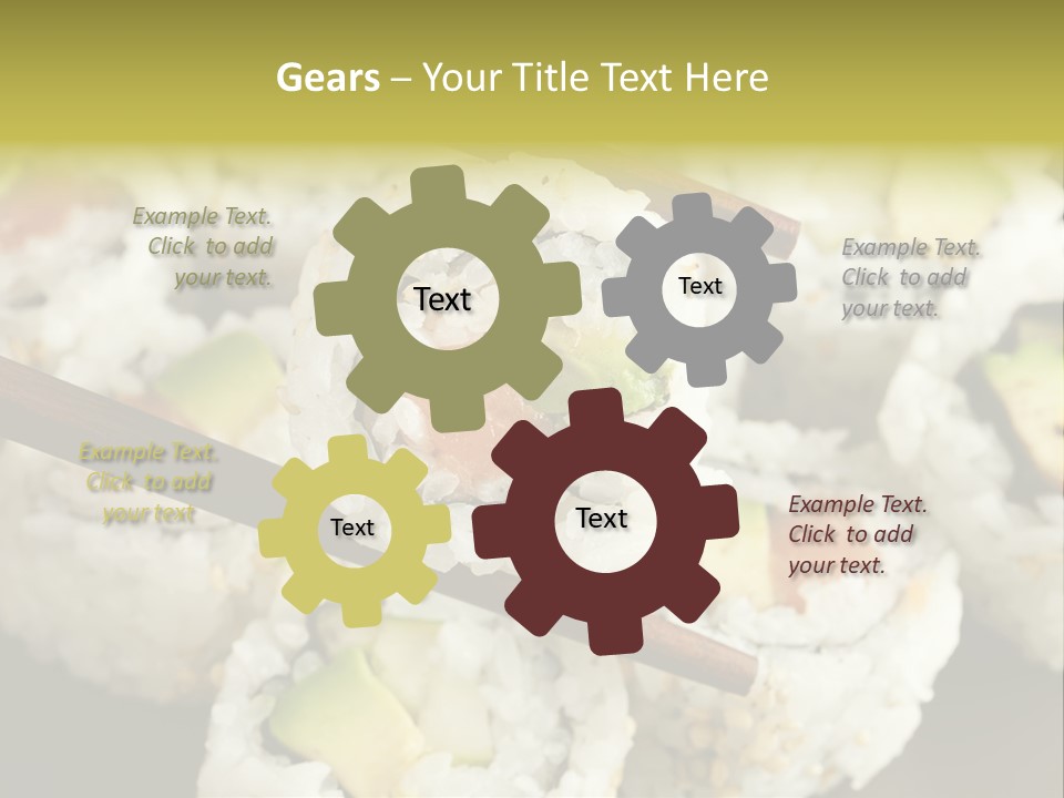 Japanese Asia Meal PowerPoint Template