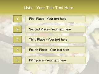 Japanese Asia Meal PowerPoint Template