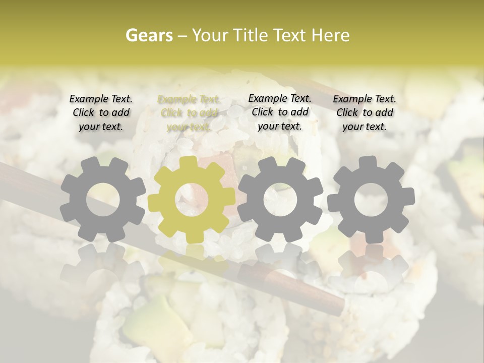Japanese Asia Meal PowerPoint Template