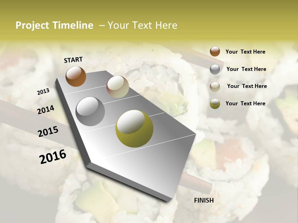 Japanese Asia Meal PowerPoint Template