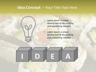 Japanese Asia Meal PowerPoint Template