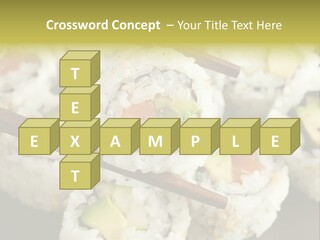 Japanese Asia Meal PowerPoint Template