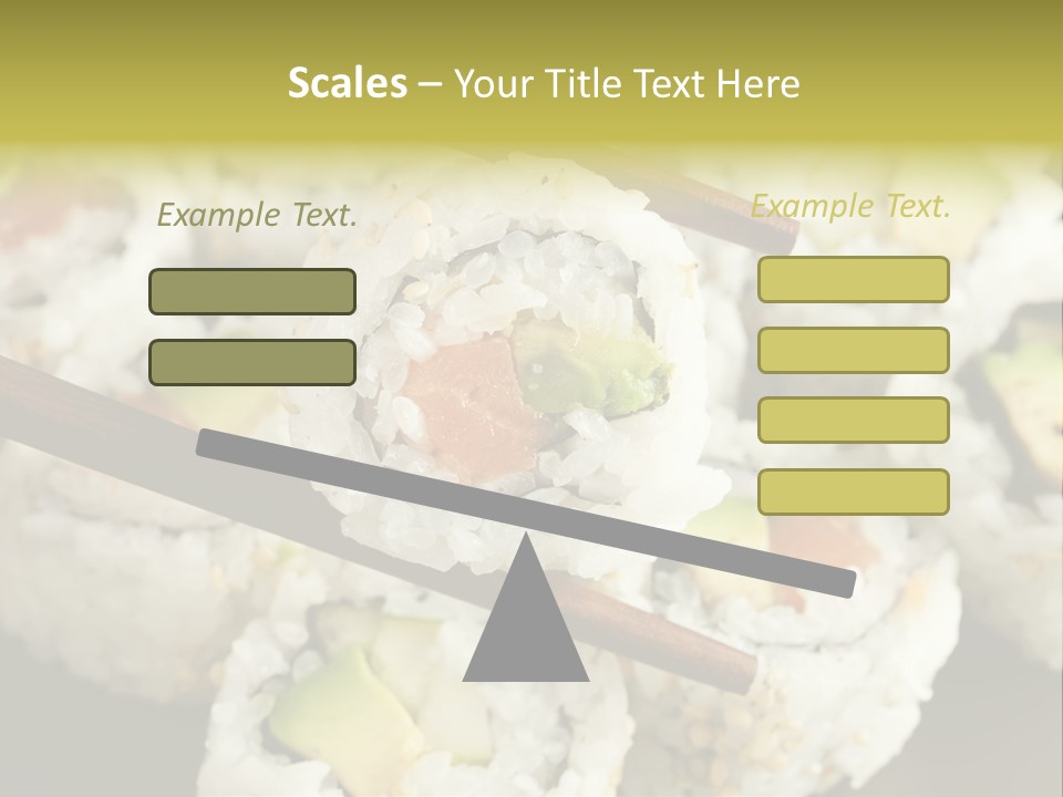Japanese Asia Meal PowerPoint Template