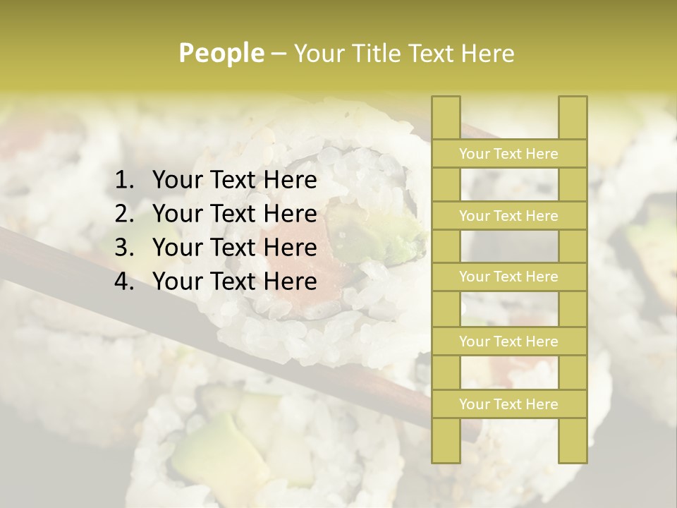 Japanese Asia Meal PowerPoint Template