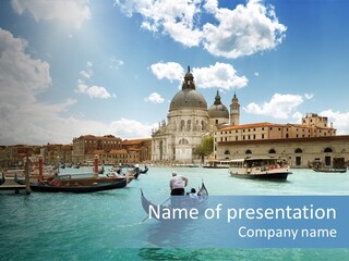 Maria Building Island PowerPoint Template