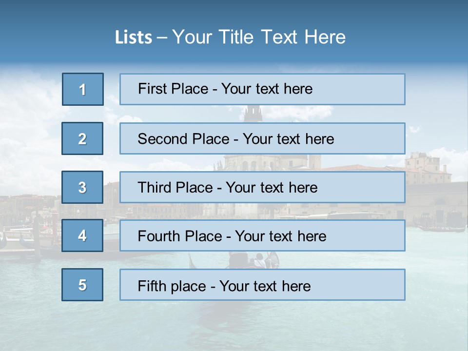 Maria Building Island PowerPoint Template