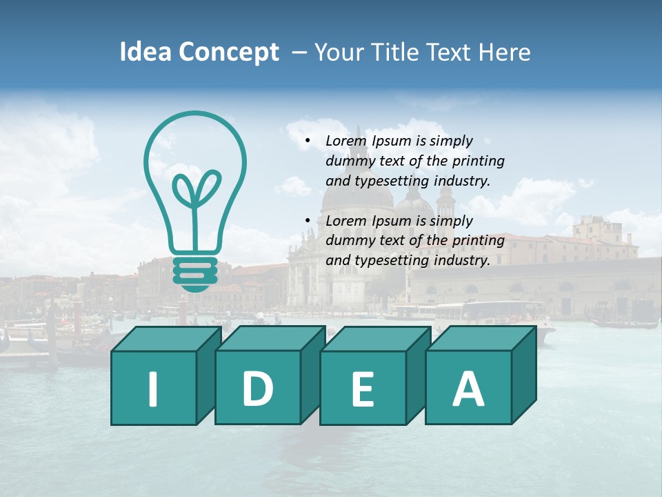Maria Building Island PowerPoint Template