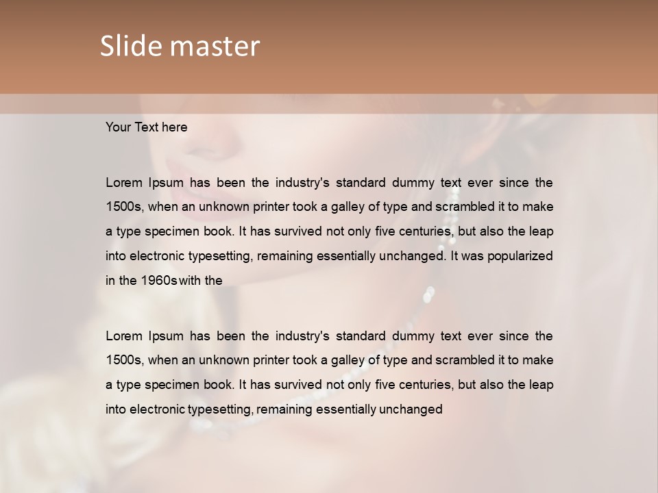 Cute Jewelry Love PowerPoint Template