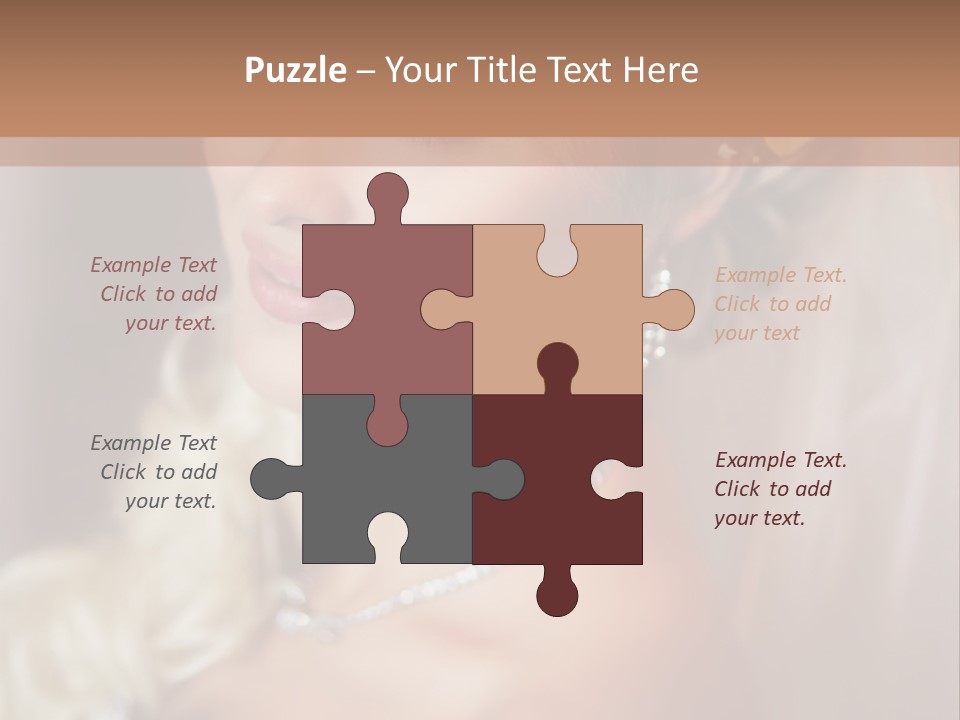 Cute Jewelry Love PowerPoint Template