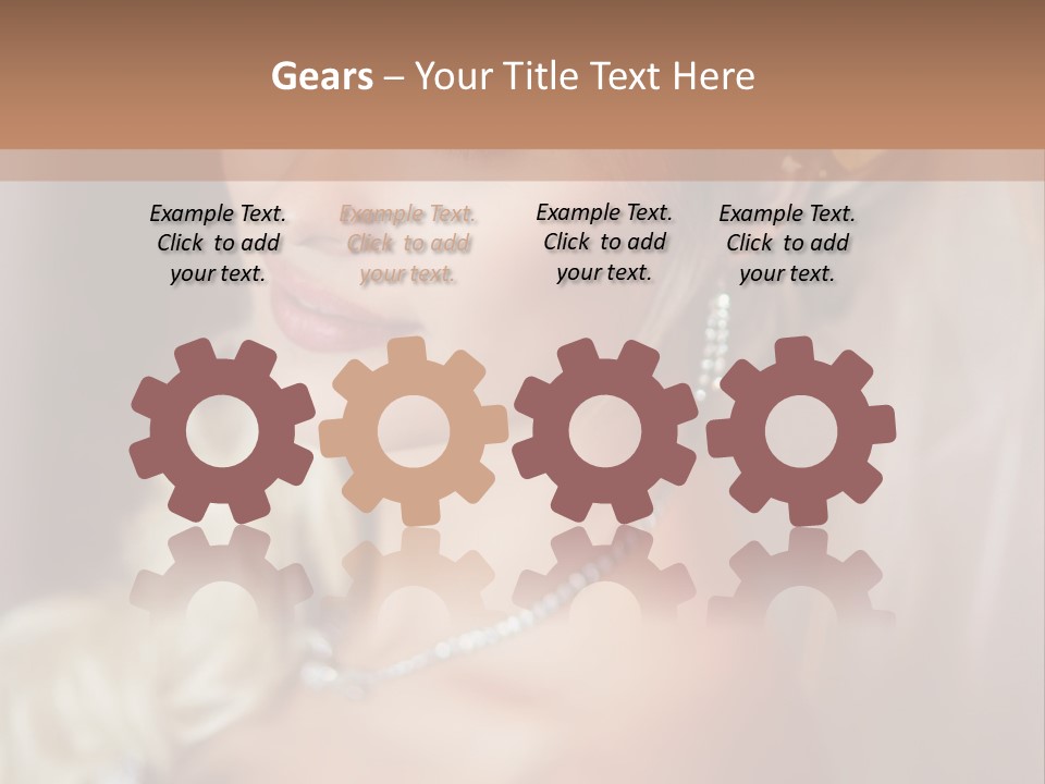 Cute Jewelry Love PowerPoint Template