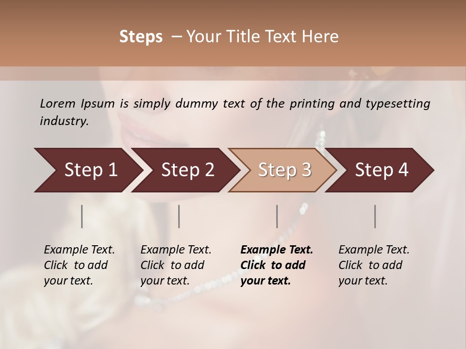 Cute Jewelry Love PowerPoint Template