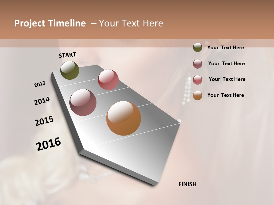 Cute Jewelry Love PowerPoint Template