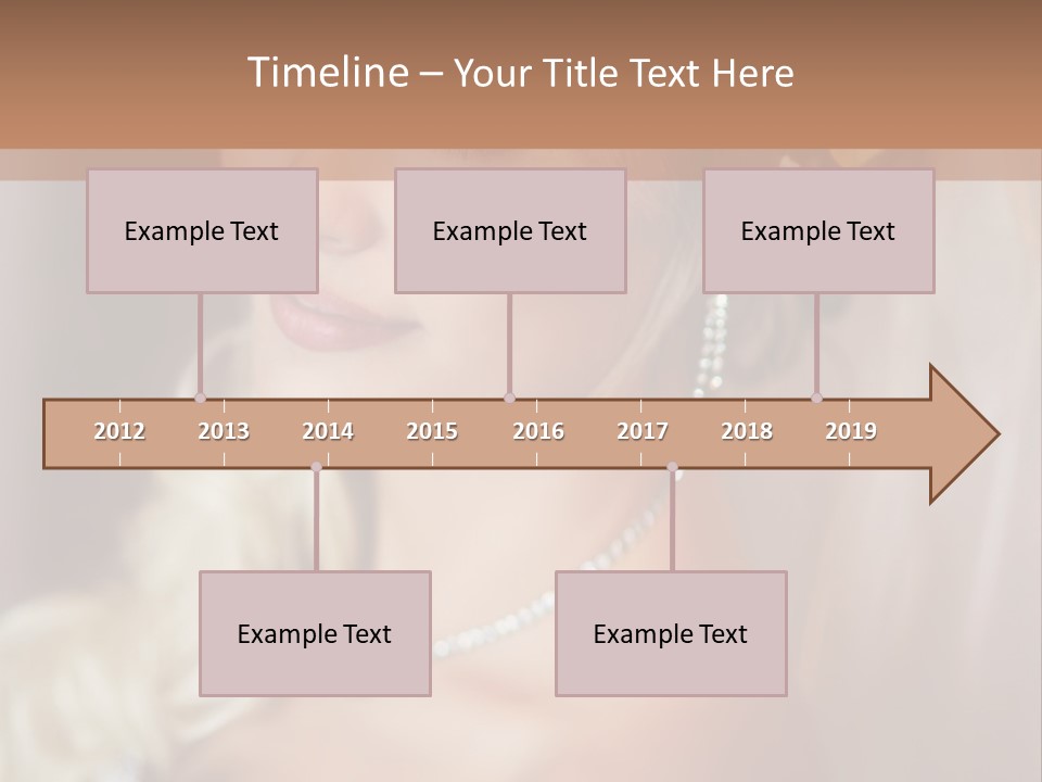 Cute Jewelry Love PowerPoint Template