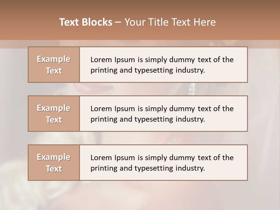 Cute Jewelry Love PowerPoint Template