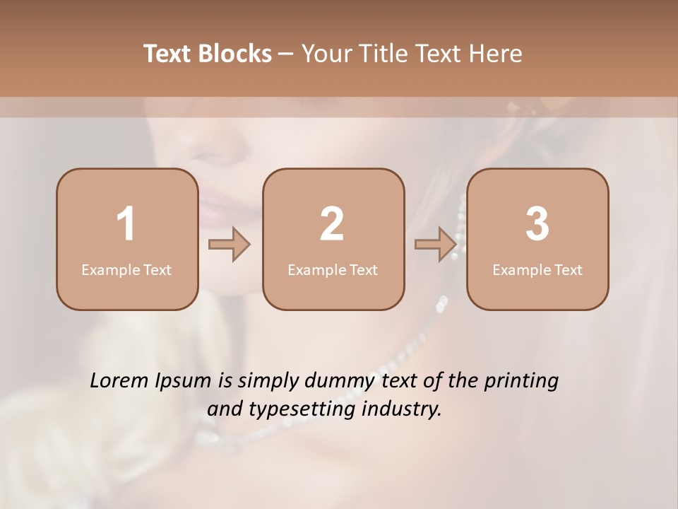 Cute Jewelry Love PowerPoint Template