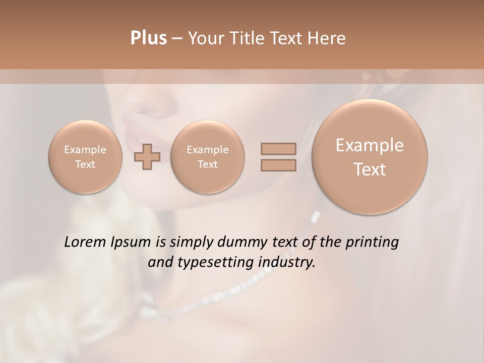 Cute Jewelry Love PowerPoint Template