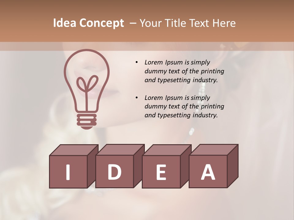 Cute Jewelry Love PowerPoint Template