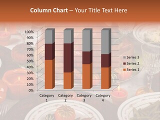 Celebrate Traditional Plate PowerPoint Template