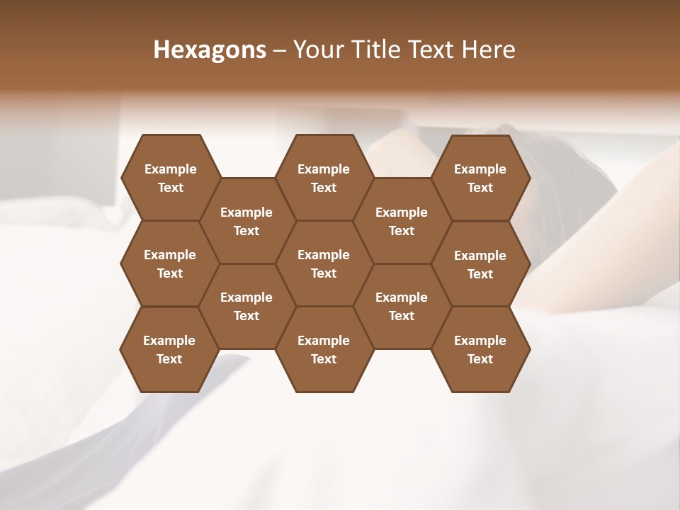 Sleeping Young  People PowerPoint Template