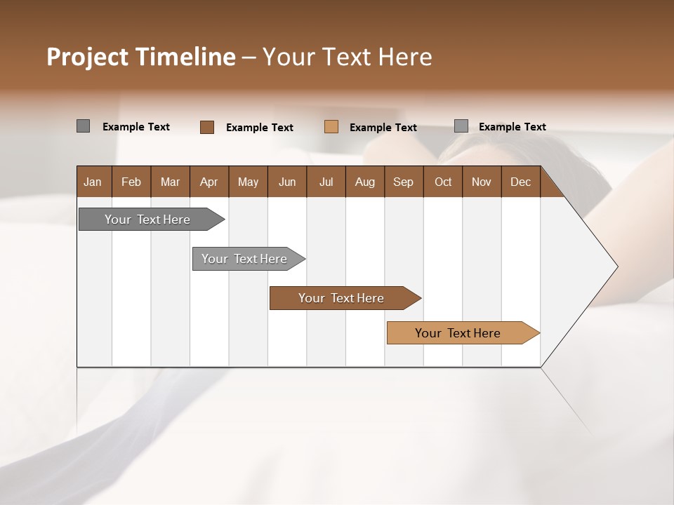 Sleeping Young  People PowerPoint Template