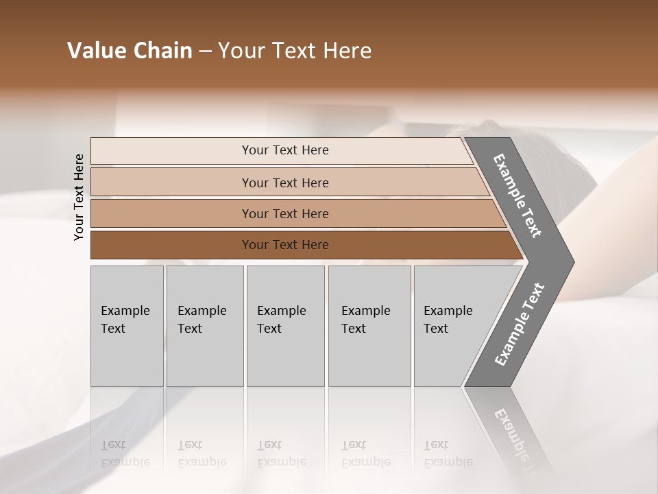 Sleeping Young  People PowerPoint Template