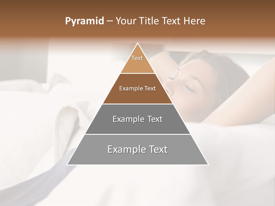 Sleeping Young  People PowerPoint Template