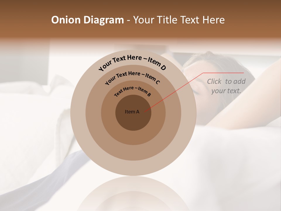 Sleeping Young  People PowerPoint Template