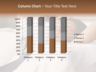 Sleeping Young  People PowerPoint Template