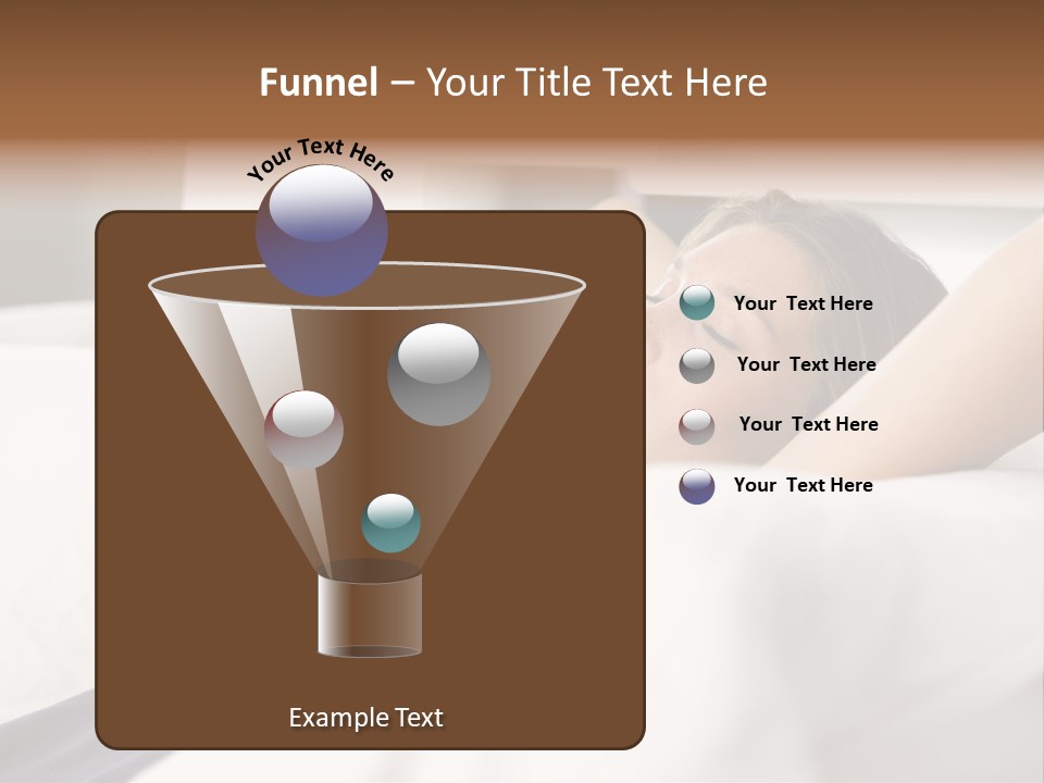 Sleeping Young  People PowerPoint Template