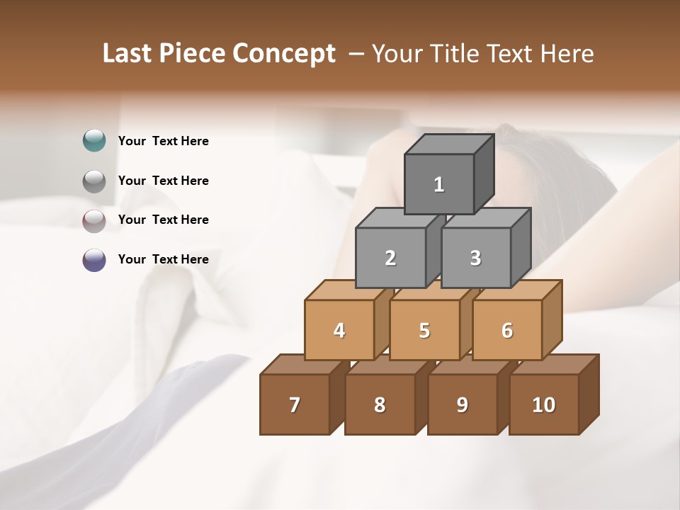 Sleeping Young  People PowerPoint Template