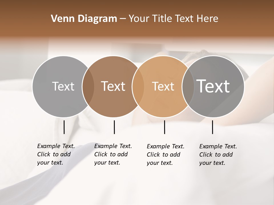 Sleeping Young  People PowerPoint Template