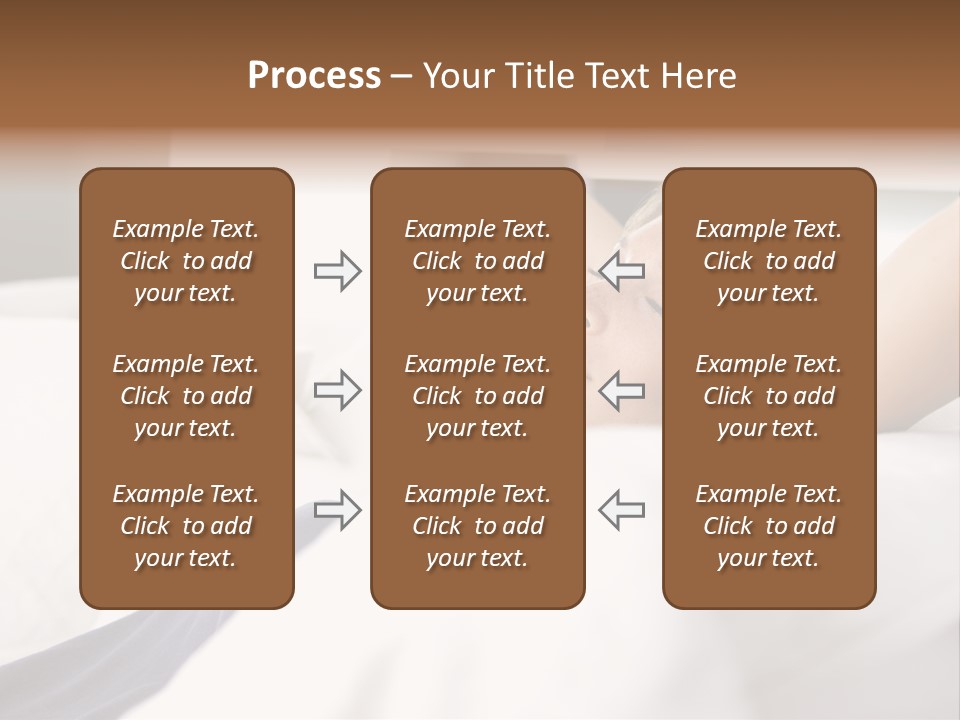 Sleeping Young  People PowerPoint Template