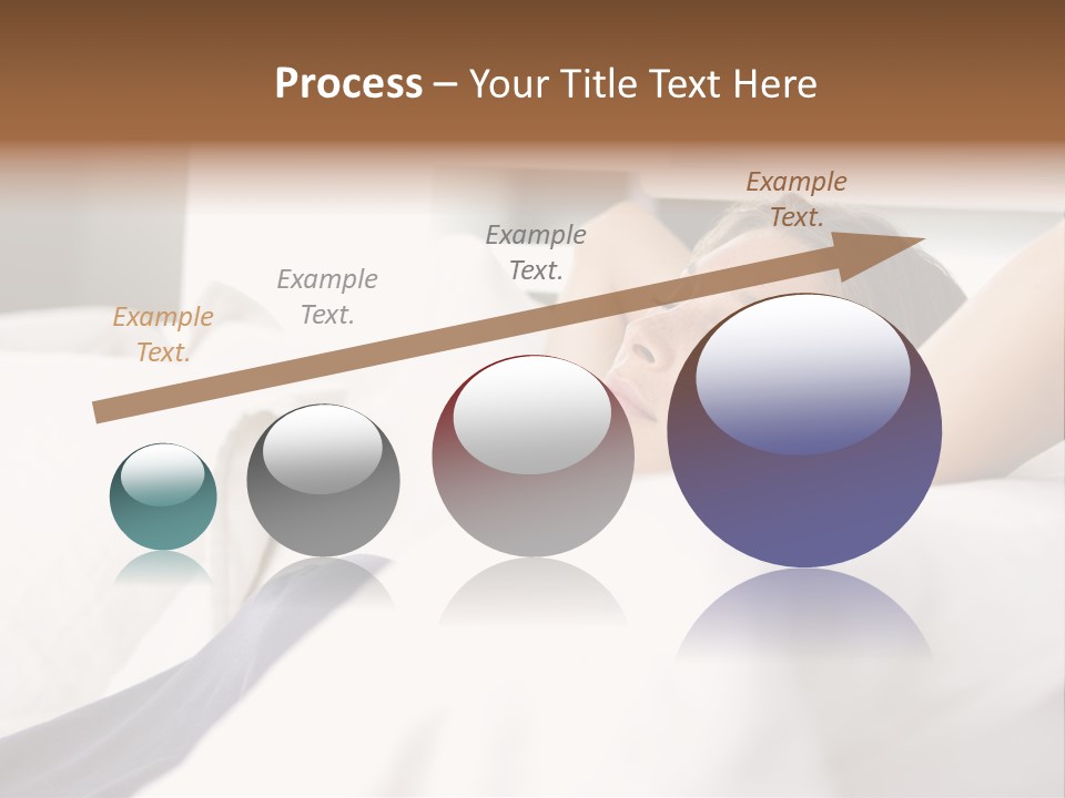 Sleeping Young  People PowerPoint Template