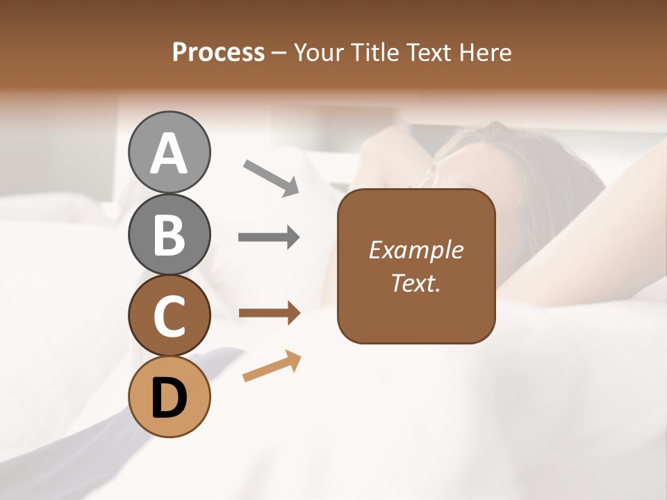 Sleeping Young  People PowerPoint Template